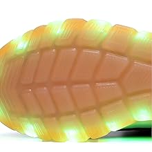 led shoes rubber outsole
