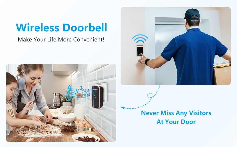 Aigostar Waterproof Doorbell