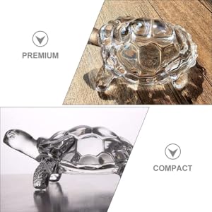 超透明クリア水晶　犬猫亀　の珍しい彫り物　素敵な逸品 Amazon.co.jp: Happyyami クリスタル 亀 置物 クリア 亀 彫像