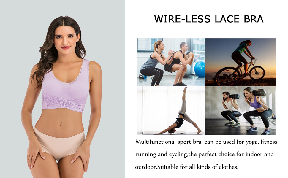 multifunctional lace bra
