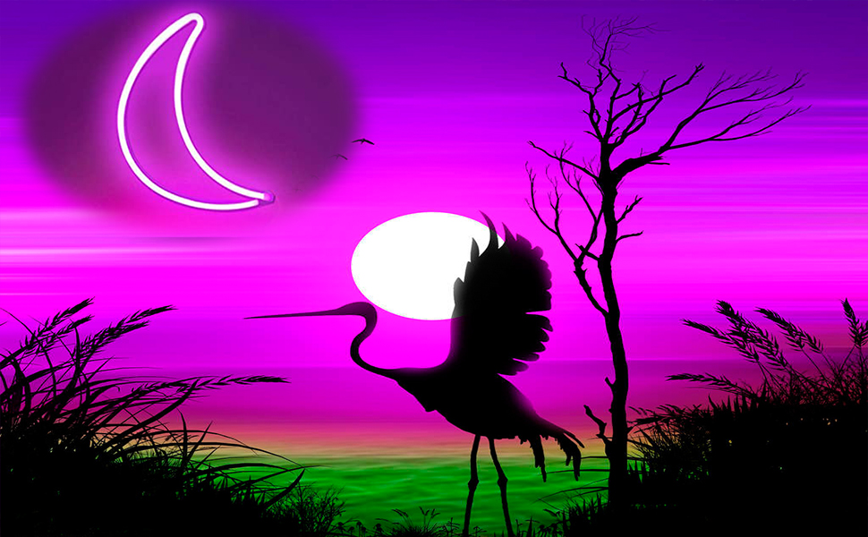 Sky Series Led Neon Light Sign Moon Cloud Star Lightning Sign Night