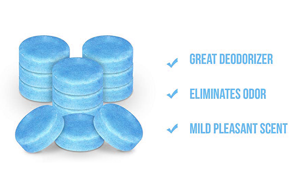 Urinal Cakes 12 Pack Fresh Ocean Breeze Scent Toilet Scented