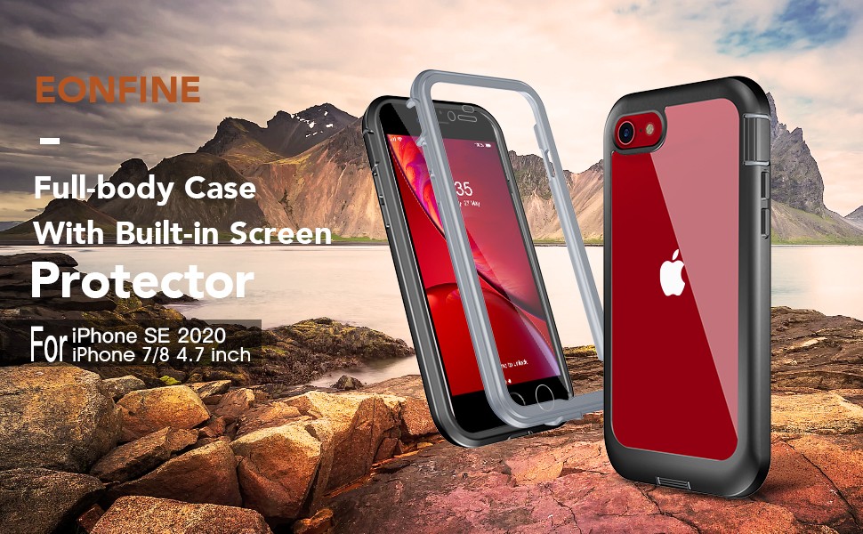 Eonfine for iPhone SE 2020 Case/iPhone 7/8 Case, FullBody