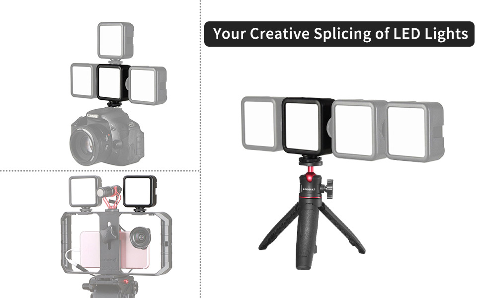 Empalme creativo de luces LED