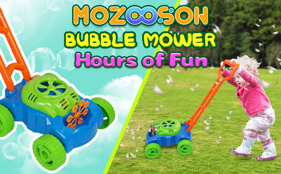 MOZOOSON Gifts for 210 Years Old Kids, Bubble Machine