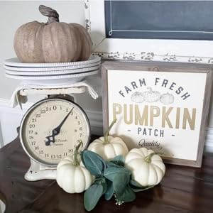 artificial pumpkins white foam pumpkin fake pumpkins for farmhouse decoration