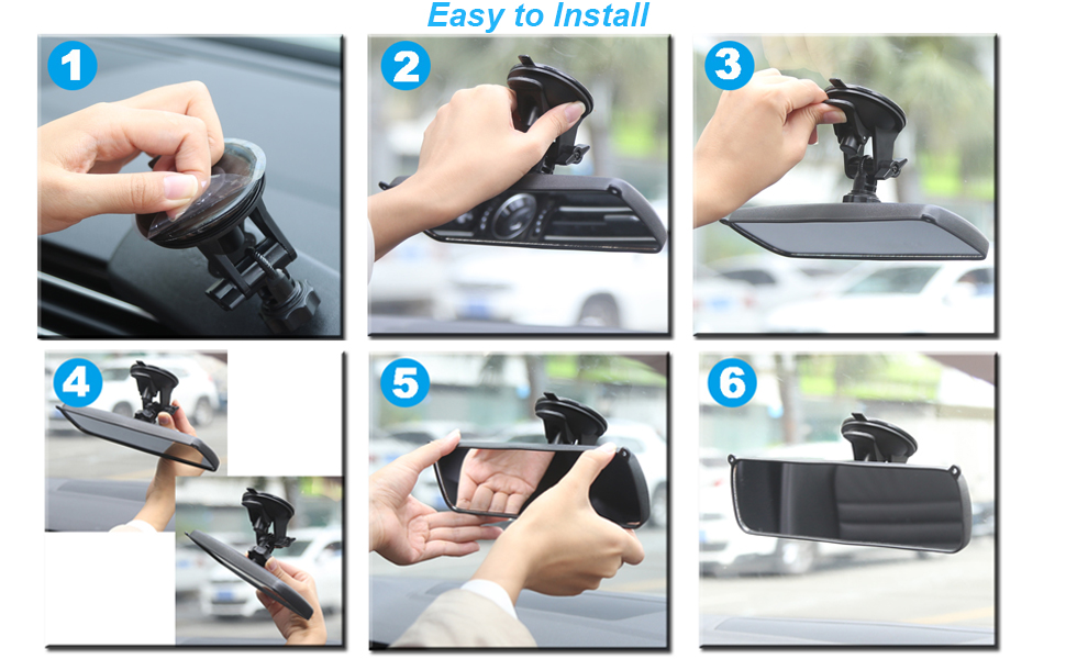 suction cup mirror