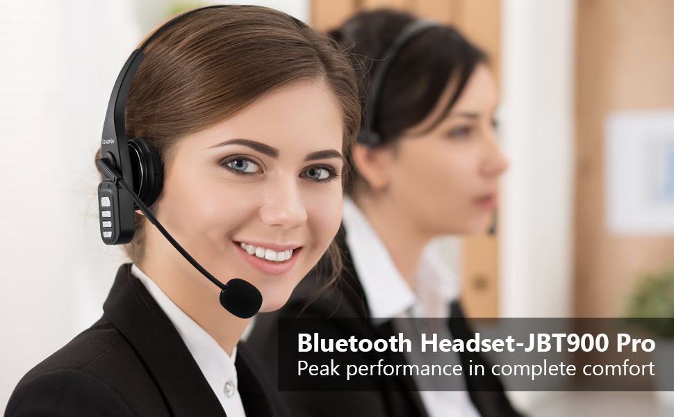 Conambo Bluetooth Headset with Microphone,Trucker Bluetooth