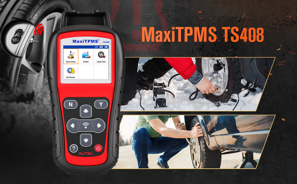 Automotive Tools & Supplies Autel TS408 Tire Sensor Relearn Activate