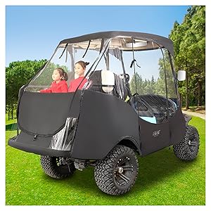 Golf Cart Driving Enclosure Cover