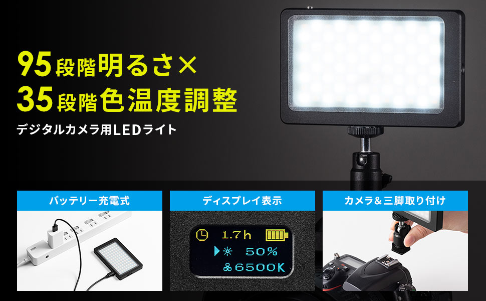 最新最先端技術搭載❣プロの撮影が手軽に行える多機能搭載♪❤LEDビデオライト Amazon | Ulanzi LEDビデオライト 360°RGB撮影用ライト