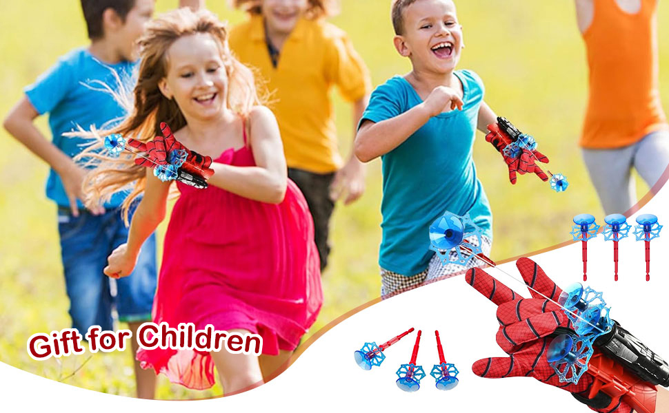 قفازات قاذف سبايدرمان مكونة من قطعتين اكس سبرينج مجموعة العاب اطلاق البطل على المعصم للاطفال قاذفة العنكبوت والمعصم لعبة للمعصم زي تنكري للبطل هدية زجاج ألوان متعددة 23 4