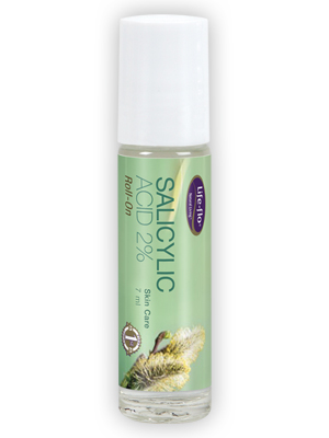 Life-flo Salicylic Acid 2% Roll-On Clarifies Smooths Skin Reduces Look of Lines Wrinkles 7mL