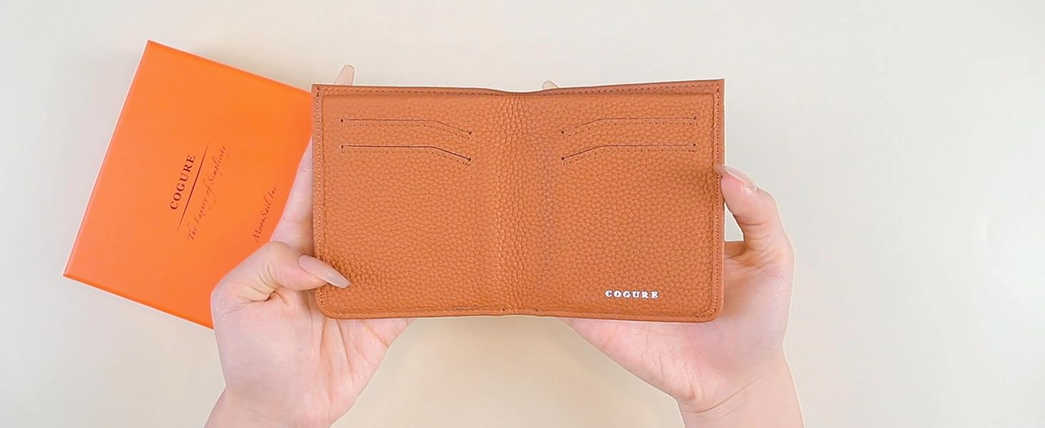 Amazon | [COGURE] コグレ 財布 二つ折り ミニ財布 本革