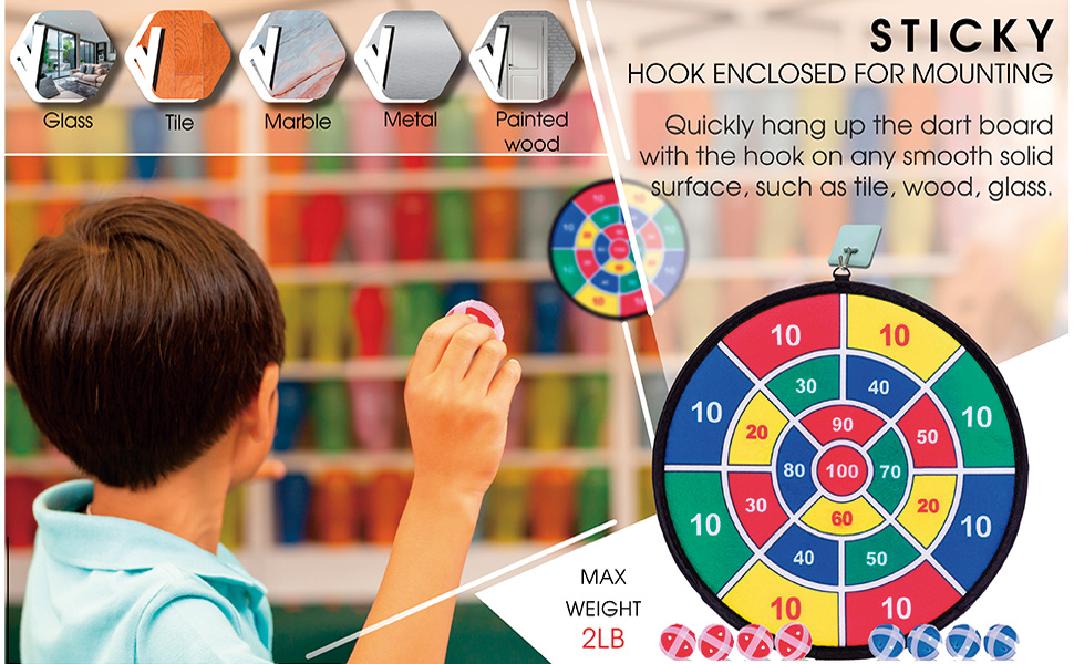 sticky hook easy to install