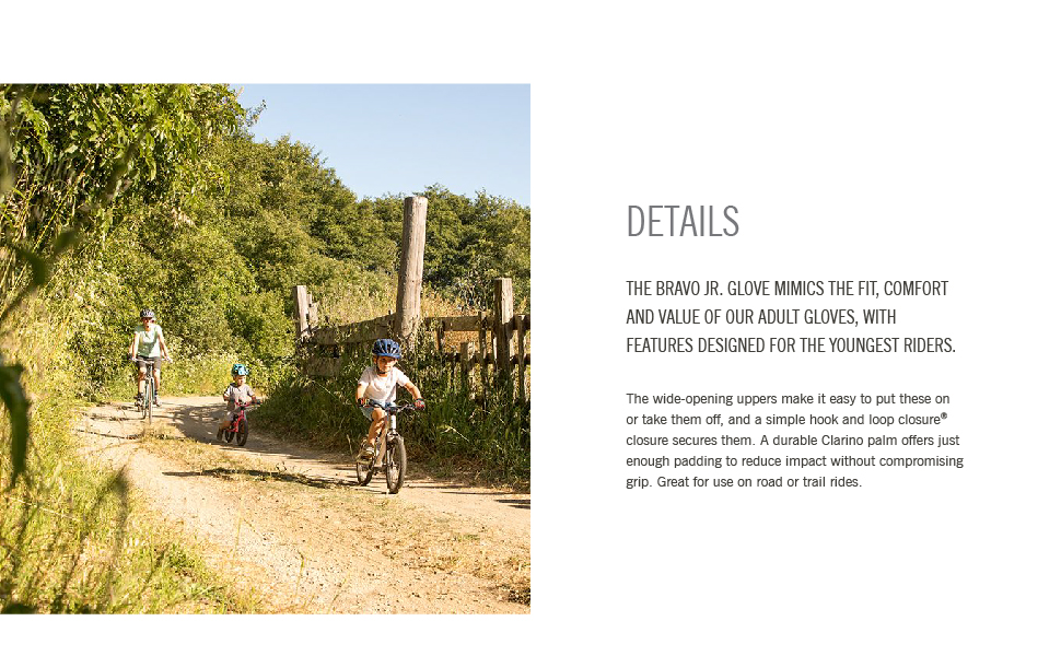 bravo junior youth gloves