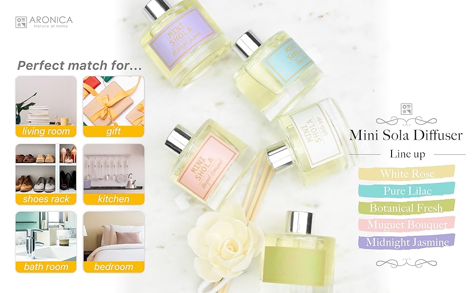 mini sola diffuser is good for small space in your house