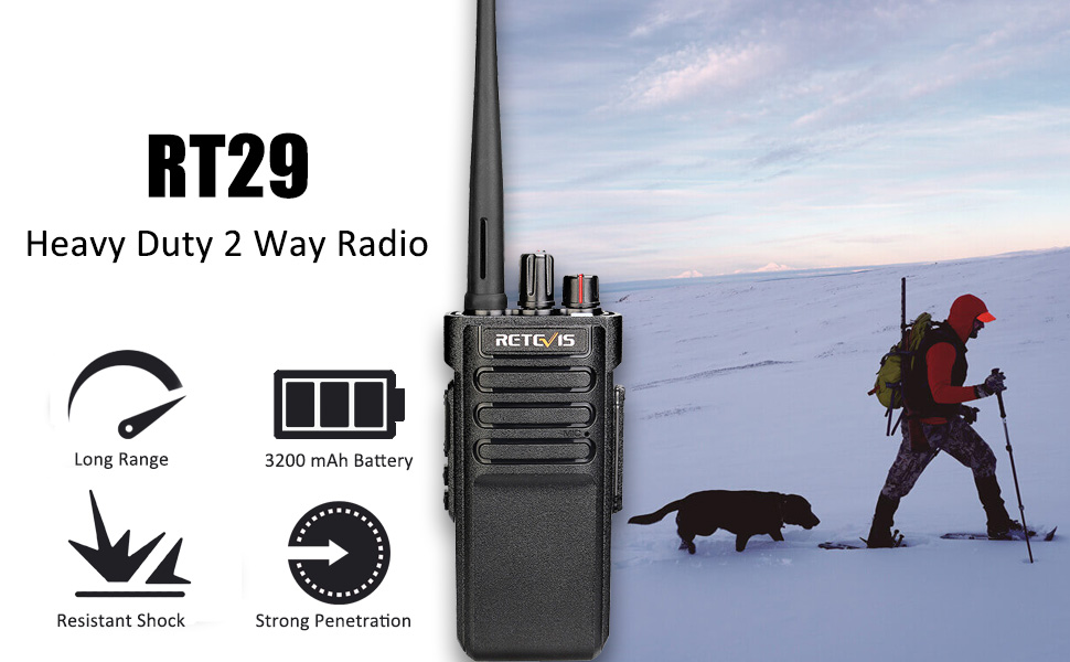 Retevis RT29 2 Way Radios for Hunting