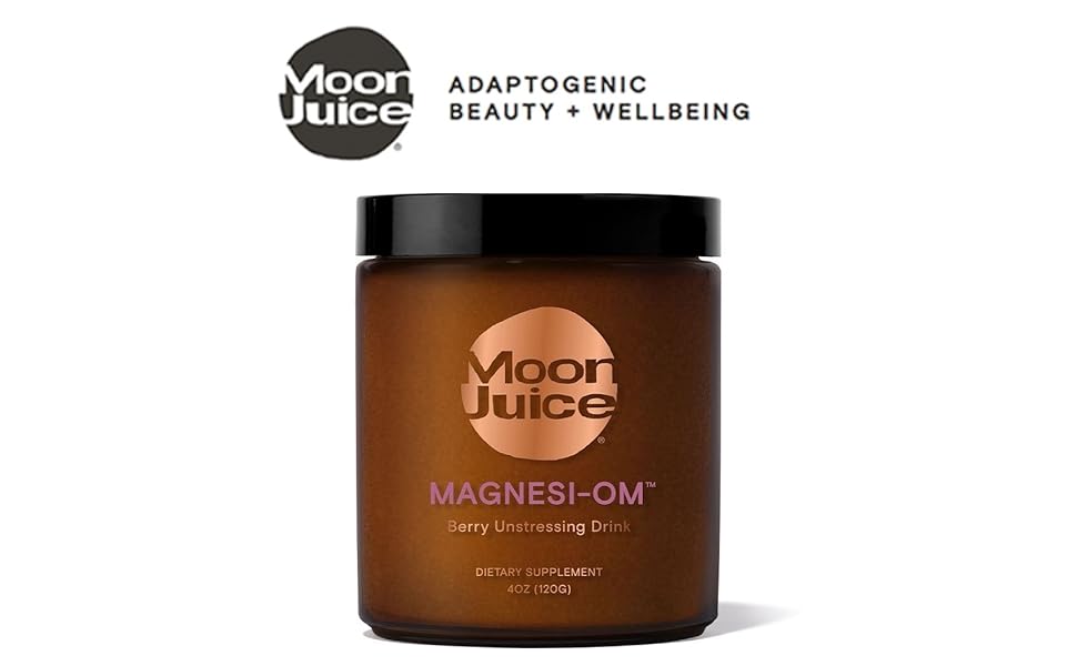 MagnesiOm by Moon Juice Supplement for Natural Calm, Relaxation