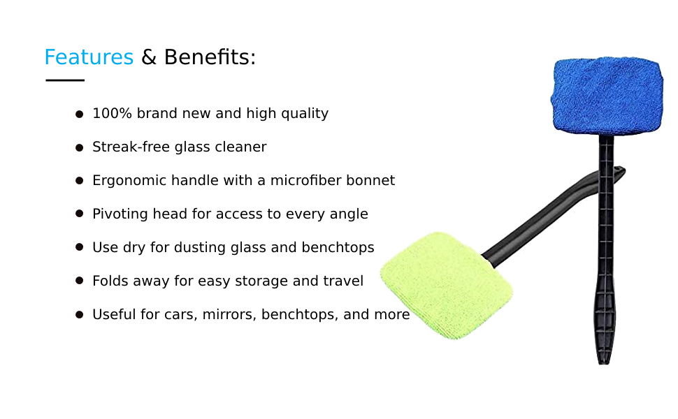 car windshield cleaning kit