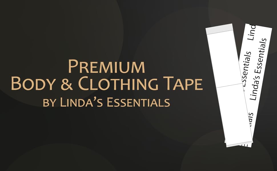 Double Sided Tape for Clothes, Body and Fashion (100 Pack