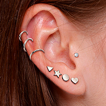 Tragus Labret Industrial Daith Helix Rook Lobe