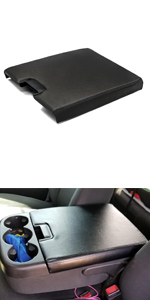 Center Console Lid Armrest Cover Kit GMC Sierra Yukon XL Chevy Avalanche Silverado Suburban Tahoe