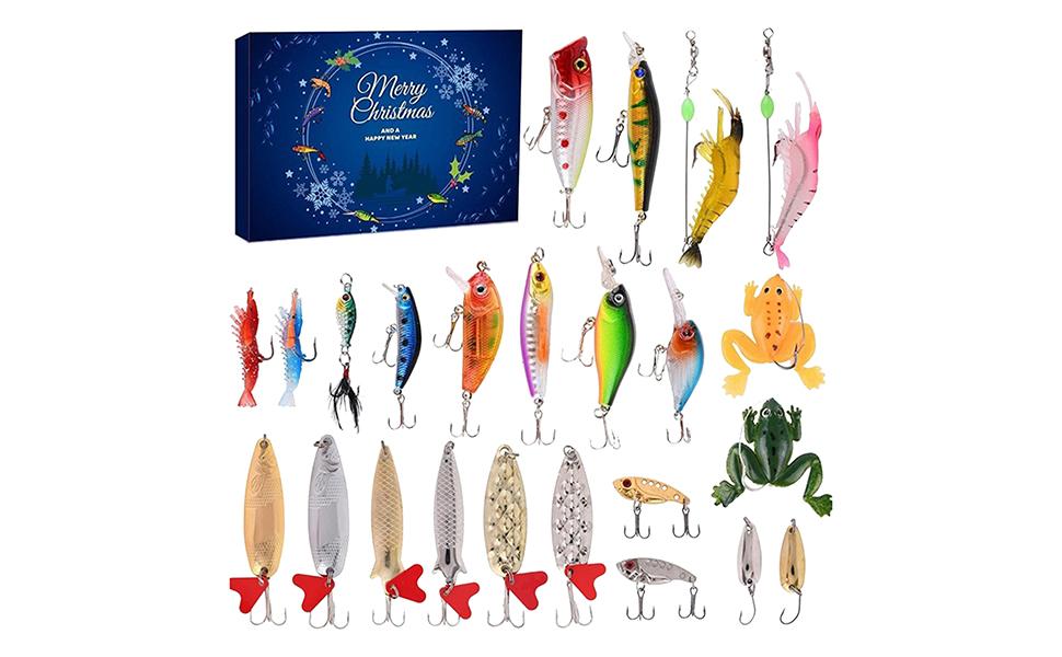 Fishing Advent Calendar 2024, Fishing Lure Advent Calendar