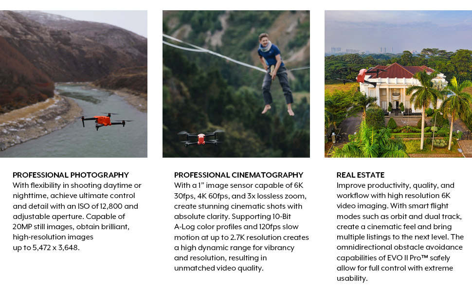 Autel Robotics 6k drone camera 