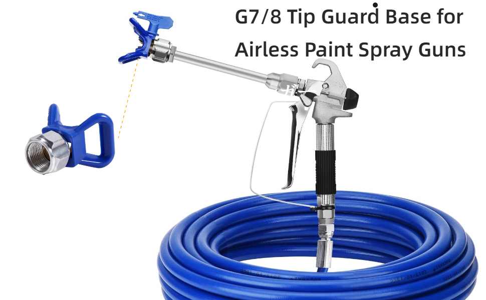 G7/8 Tip Guard Base for Airless Paint Spray Guns, Fit for