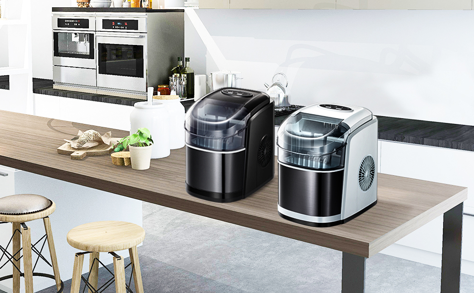 Tavata Ice Maker Machine Countertop Portable with Self