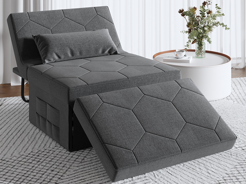 Amazon.com: 4 in 1 Sleeper Chair, Convertible Sleeper Sofa