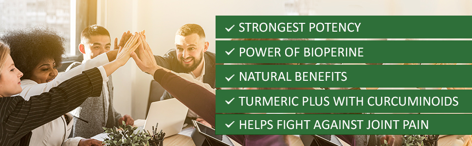 turmeric Curcumin curcuminoids supplement bioperine black pepper anti inflammatory joint arthritis