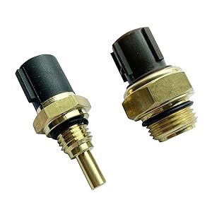 37760-P00-003 37870-PJ7-003 2Pcs Coolant Fan Switch and Coolant Temperature Sensor