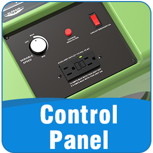 air scrubber control panel