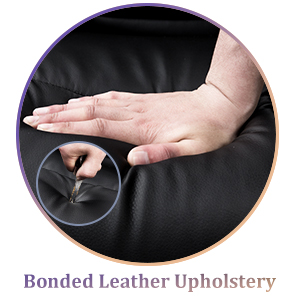 Vanbow office chair black leather Clearance