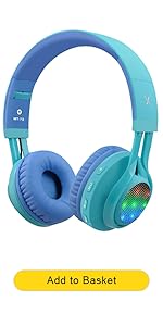 kids headphones with light up