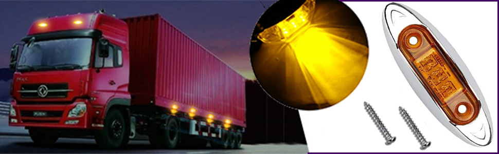 NBWDY LED side maker light for truck