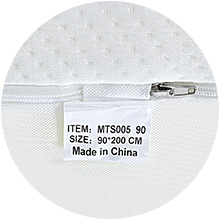 Good Nite 7-zone mattress, cold foam mattress, height 18 cm, medium strength, Oeko-Tex certified