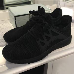 qansi men's sneakers mesh ultra lightweight breathable athletic running walking gym shoes