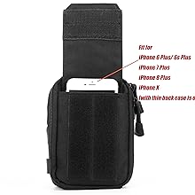 Belt phone holder