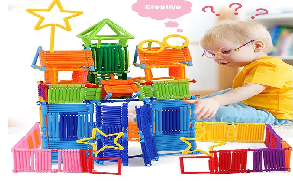 Buy AUTHFORT Interlocking Toys for Kids Connecting Toys Construction