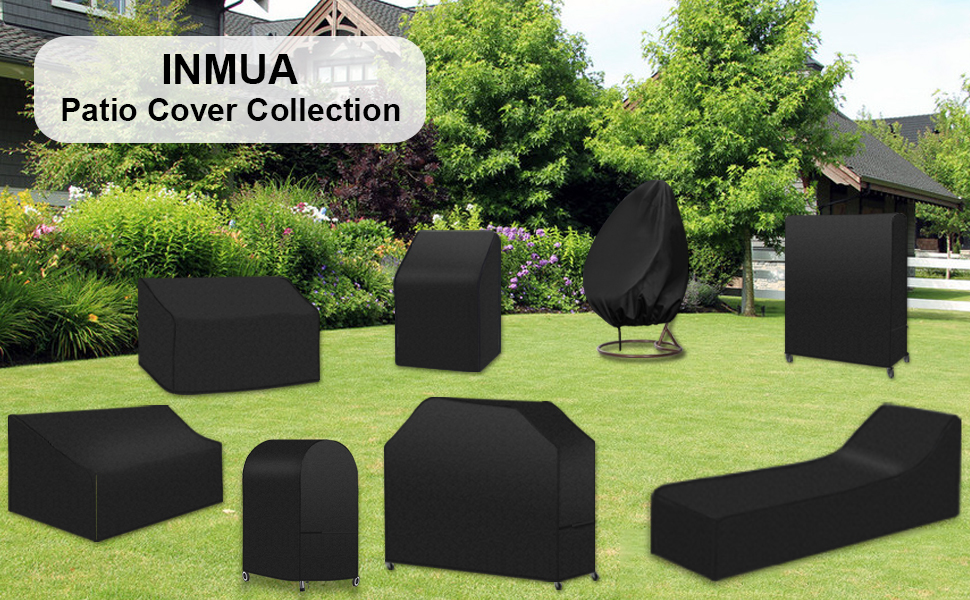 INMUA Table Tennis Table Cover Waterproof, Heavy Duty 420D Oxford