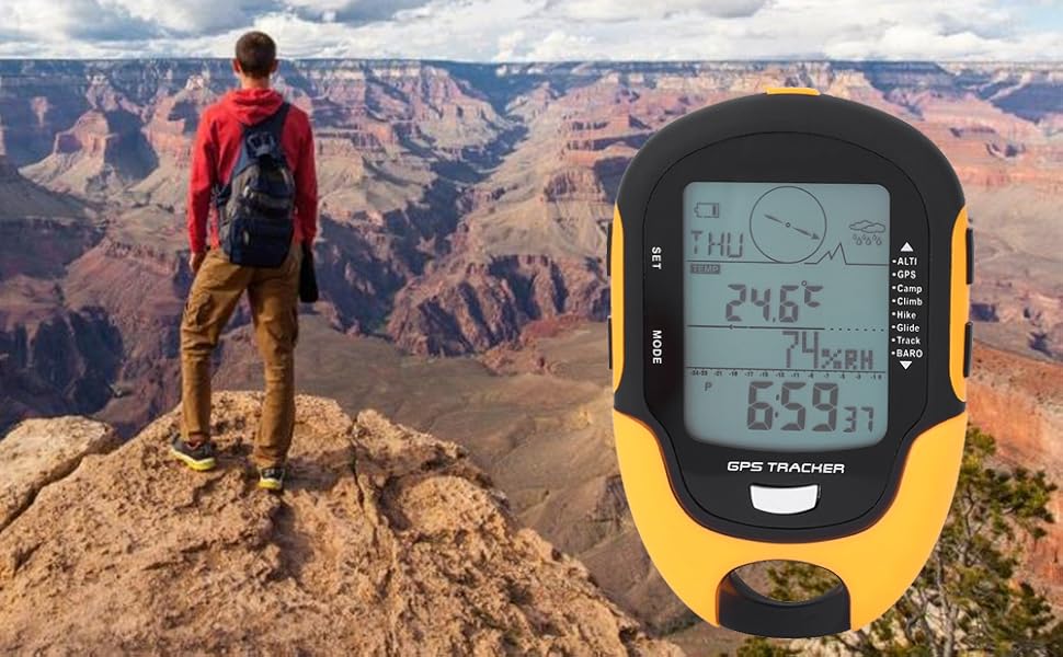 Multifunctional Digital Barometric Altimeter Compass Weather Forecast