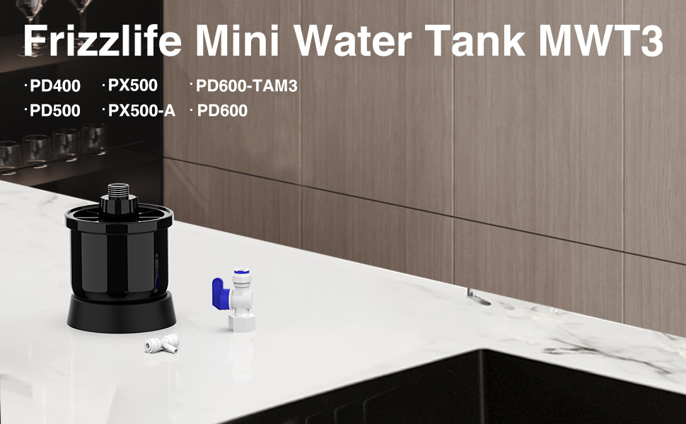 Frizzlife mini water tank for ro system