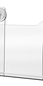 Window Mount Magazine Holder with 2 Suction Cups