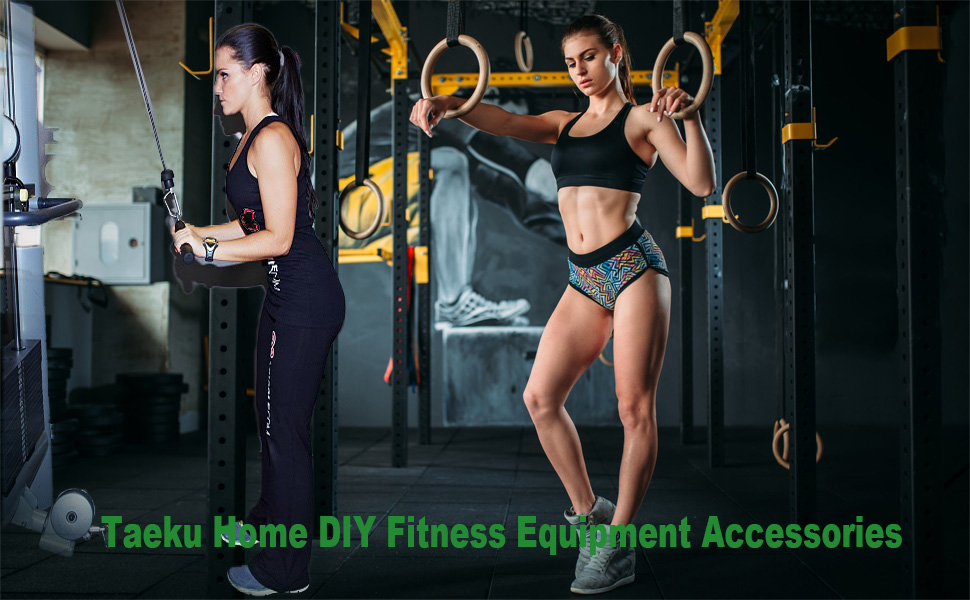 Pulley system gym