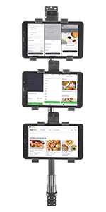 Triple tablet wall mount