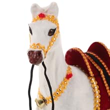 馬　飾り Amazon.co.jp: Parliky 小さな白い馬の飾り 馬の置物 職人技