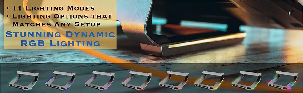 RGB Laptop Stand